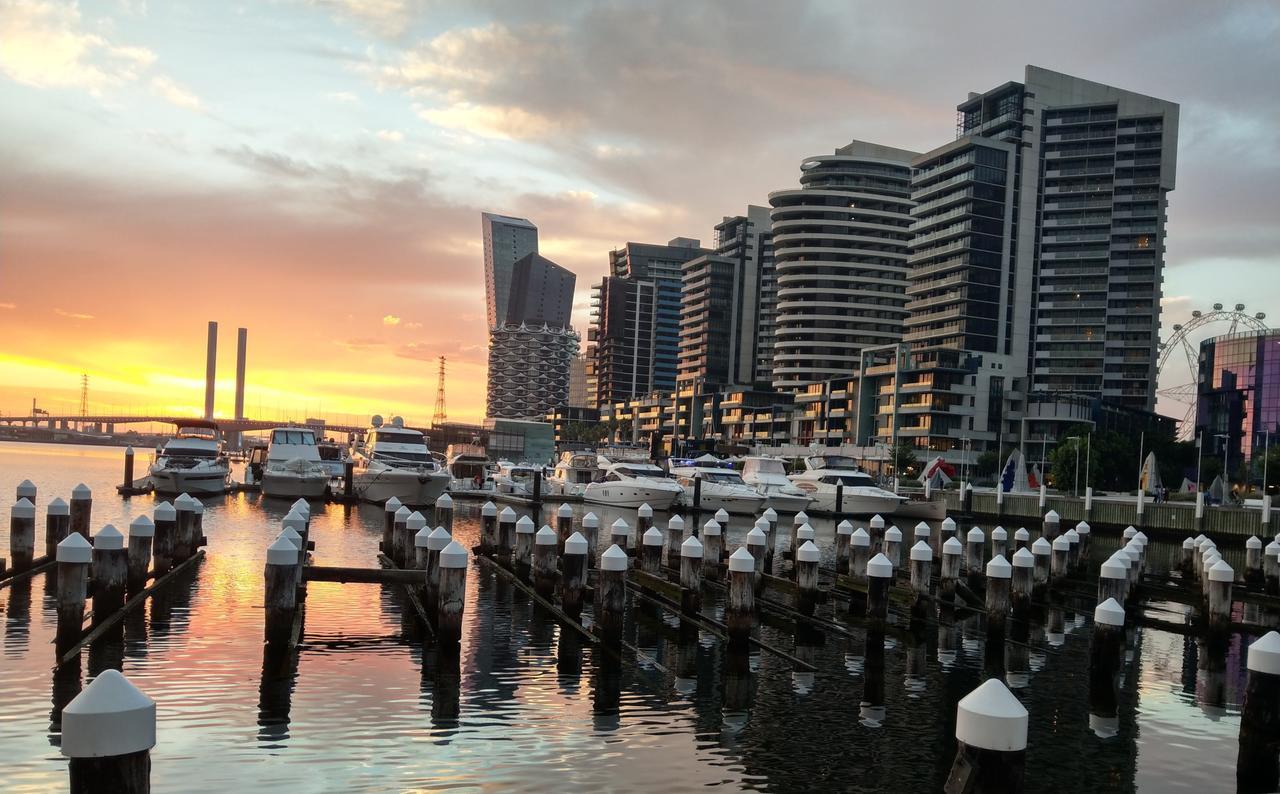 Harbour Escape Apartments Docklands Melbourne Exteriér fotografie